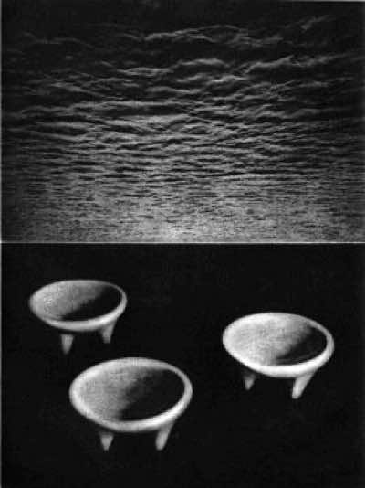 9" x 14" non-etch photopolymer intaglio (above), photo etching on copper with scrape and burnish (below)